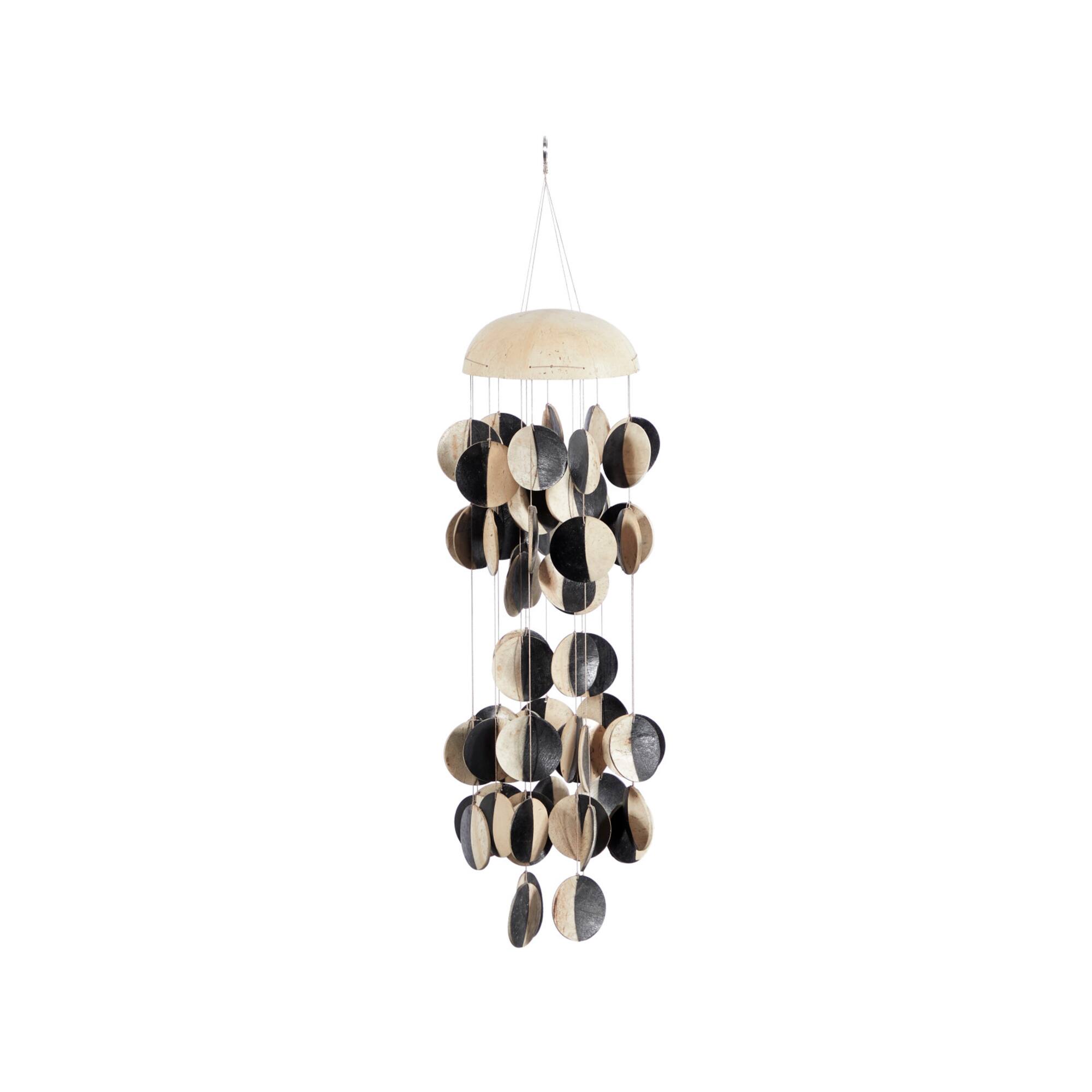 17" Coconut Shells Coastal Windchime